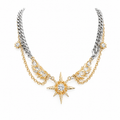 Double-Layer Star Wing Necklace