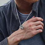 Astronomy Spherical Silver Ring