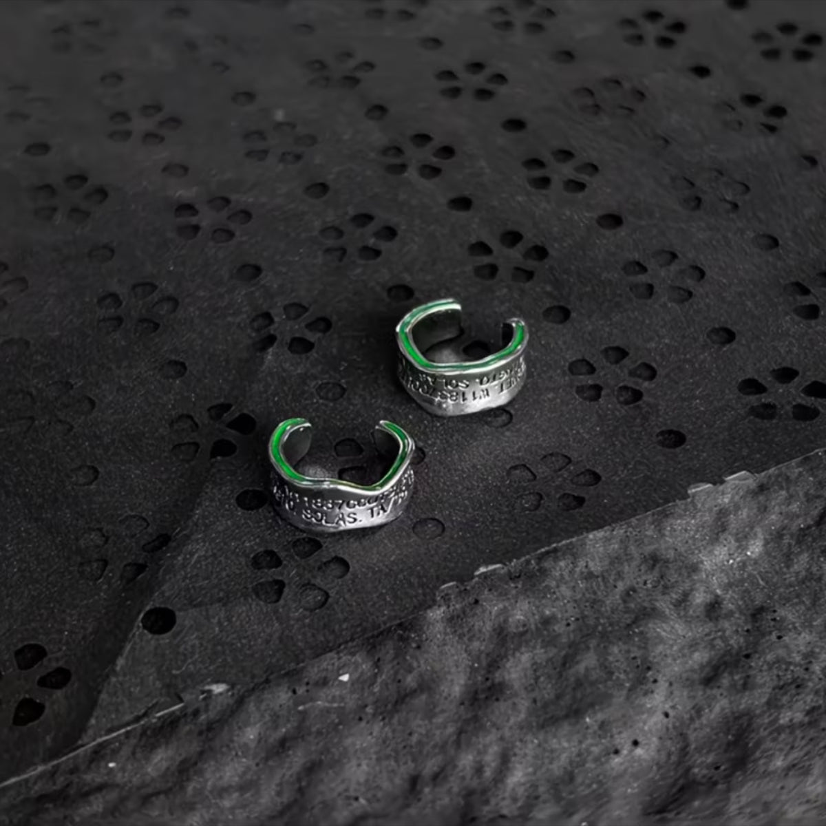 Handmade Greenery Ear Cuff
