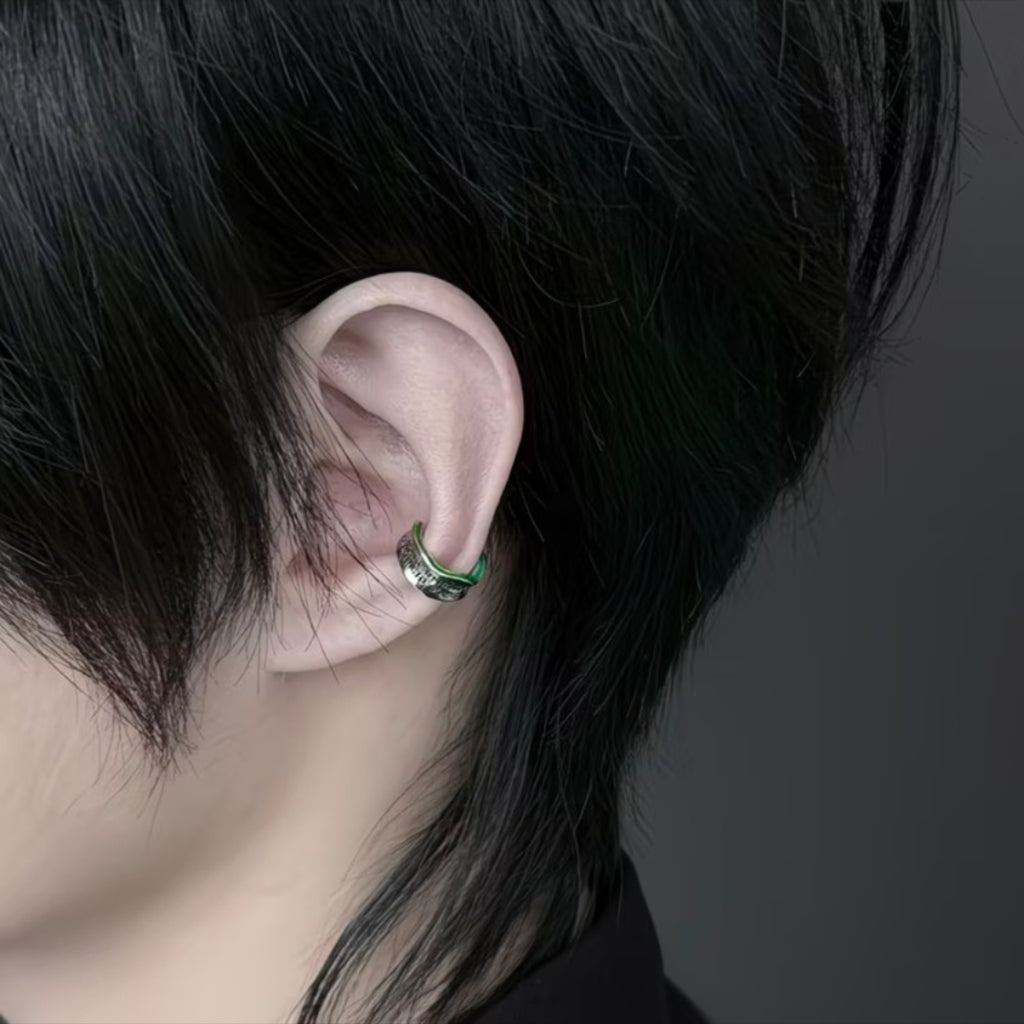 Handmade Greenery Ear Cuff