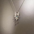 Vintage Divine Bird Pendant Necklace