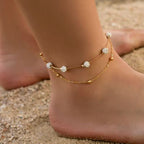 Shambhala Crystal Ball Anklet