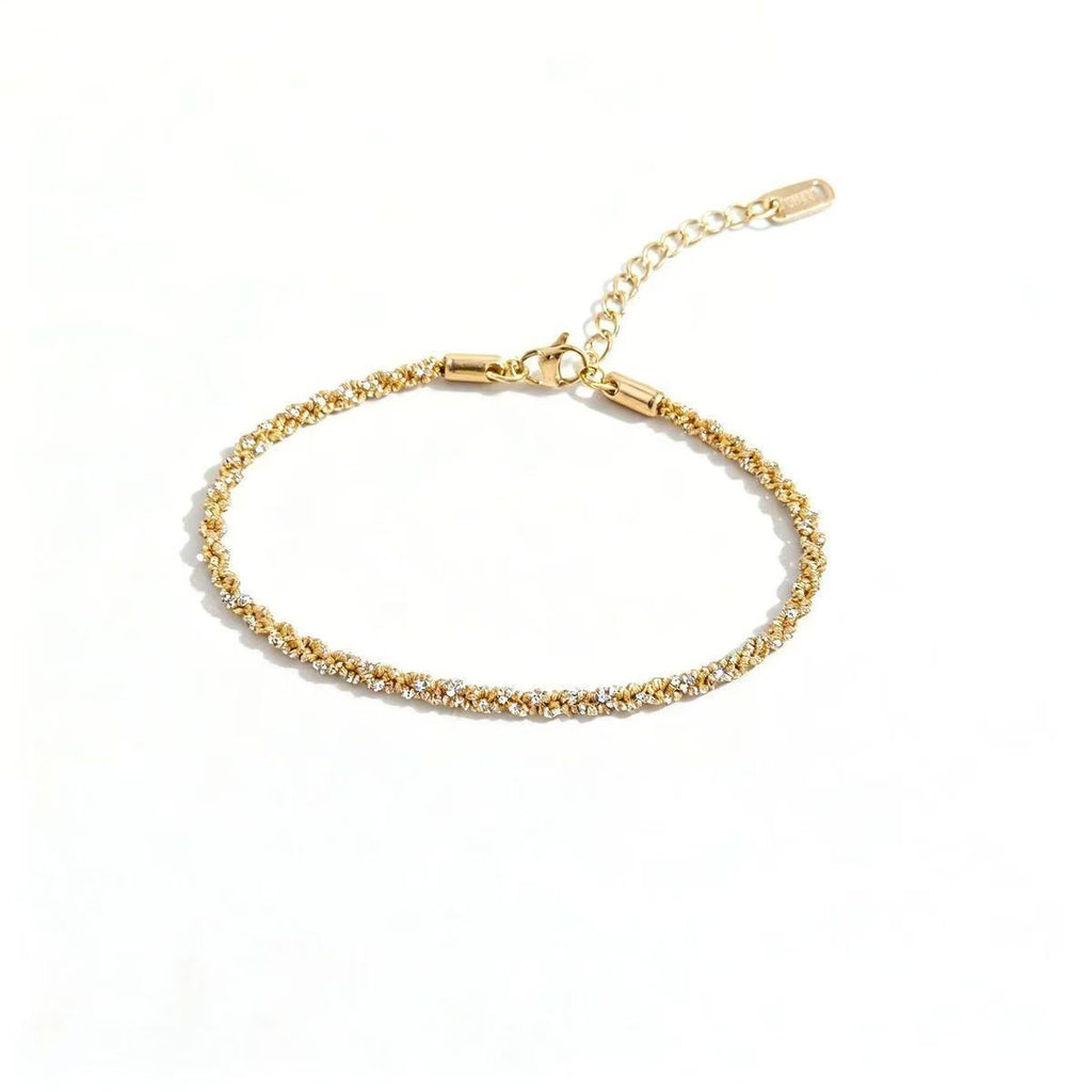 Sparkling Star‑Burst Anklet