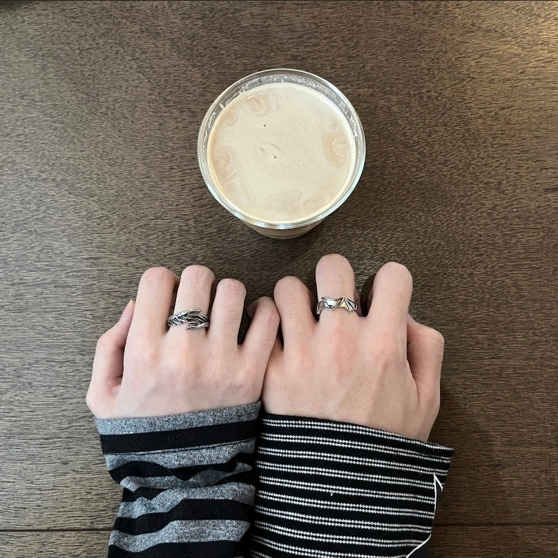 Angel & Demon Wing Ring