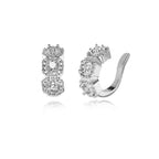 Baguette-Cut Sparkling Non-Pierced Ear Cuff