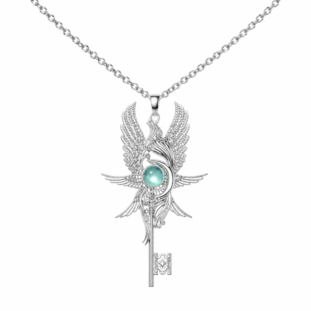 Vintage Divine Bird Pendant Necklace