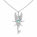 Vintage Divine Bird Pendant Necklace