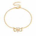 Infinity Heart Anklet