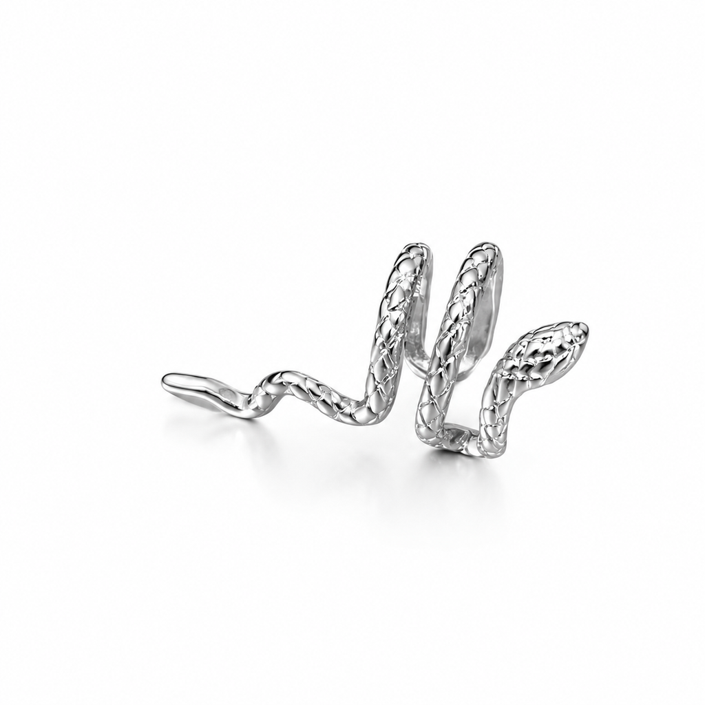 Snake-Shaped Ear Cuff