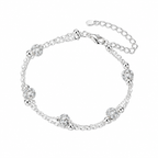 Shambhala Crystal Ball Anklet