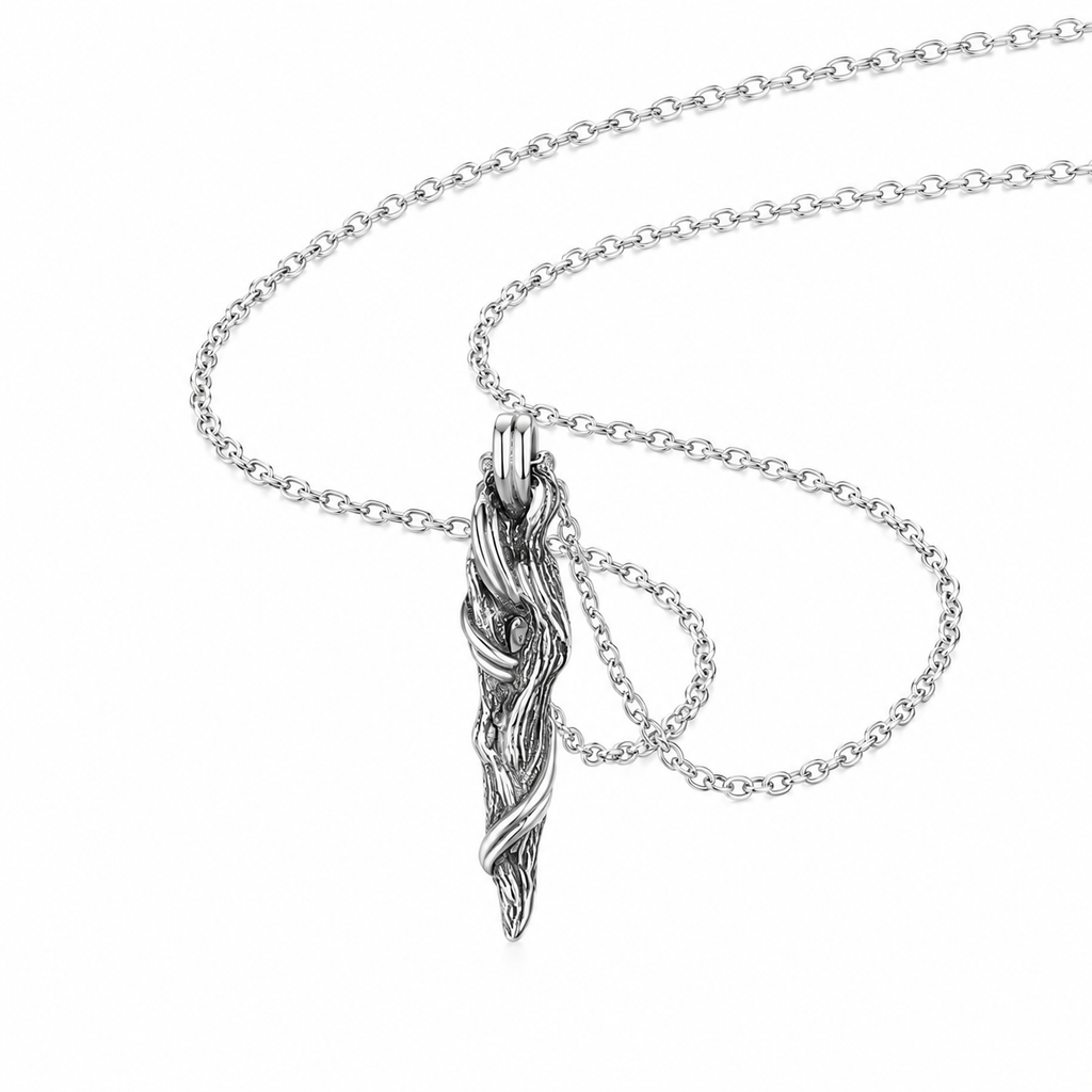 Y2K Gothic Twisted Dead-Wood Necklace