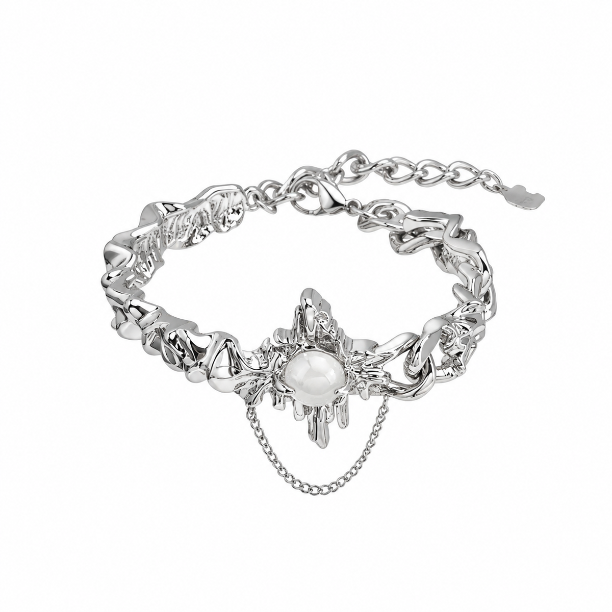 Moonstone Metal Bracelet